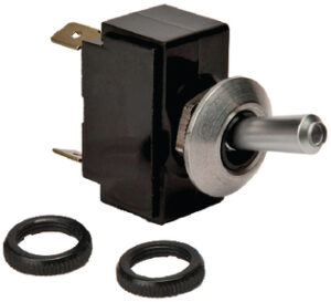 UNIVERSAL TIP LIT ILLUMINATED TOGGLE SWITCH (SIERRA) (On)/Off/(On)