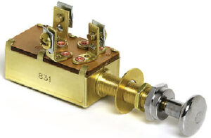 PUSH-PULL SWITCH (COLE HERSEE) Off/On/On