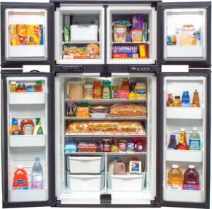 1210 AC/LP FLUSH MOUNT DIAGNOSTIC REFRIGERATOR (NORCOLD) 120V/LP GAS, w/Icemaker