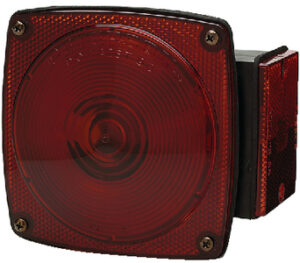UNDER 80" SUBMERSIBLE COMBINATION TAIL LIGHT (ANDERSON MARINE) Right Side: w/o License Light