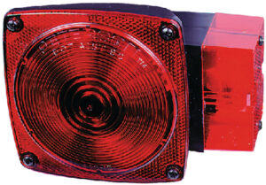 OVER 80" BELLJAR SUBMERSIBLE TAIL LIGHT (ANDERSON MARINE) Right Side: Without License Light