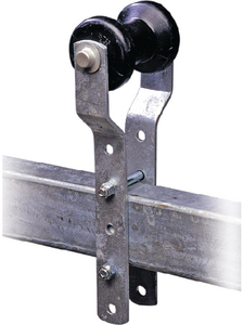 RUBBER ADJUSTABLE KEEL ROLLER BRACKET ASSEMBLY (TIEDOWN ENGINEERING)
