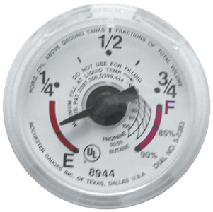 MOTOR HOME/VAN TANK ACCESSORIES (MANCHESTER_TANK) Standard Dial, Snap-On