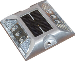 SOLAR ALUMINUM DOCK LIGHT (TAYLOR) 4-1/8" x 4-1/8"