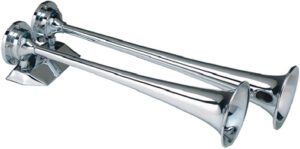 DUAL TRUMPET AIR HORN (MARINCO) 17" L x 7" W x 3-3/4" H