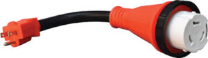 MIGHTY CORD® DOGBONE ADAPTER CORD W/ LOCKING RING (VALTERRA) Locking Ring